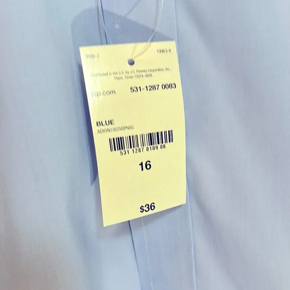 NWT Stafford Short Sleeve Shirt LG - Picture 8 of 10